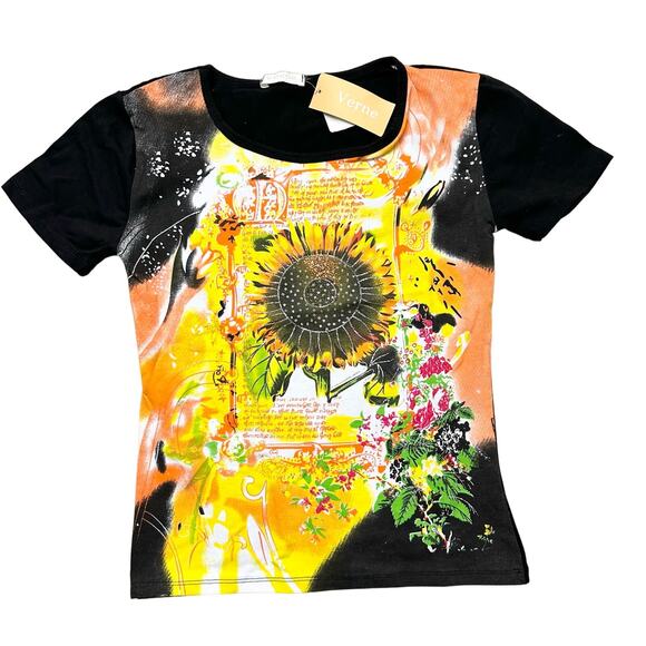 NWT Sunflower top size M - Picture 1 of 4